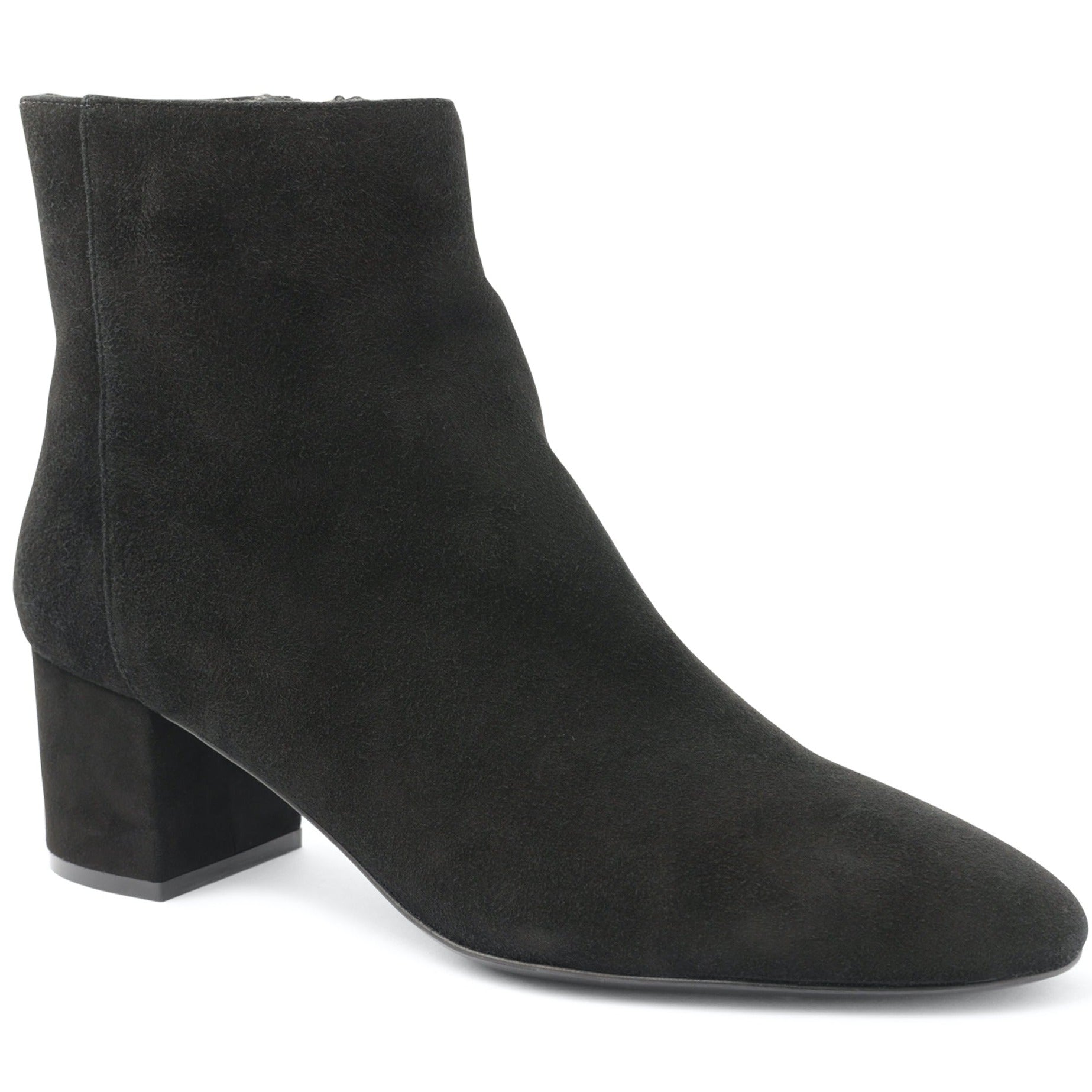 Image of Vinny Suede Ankle Boot - Black