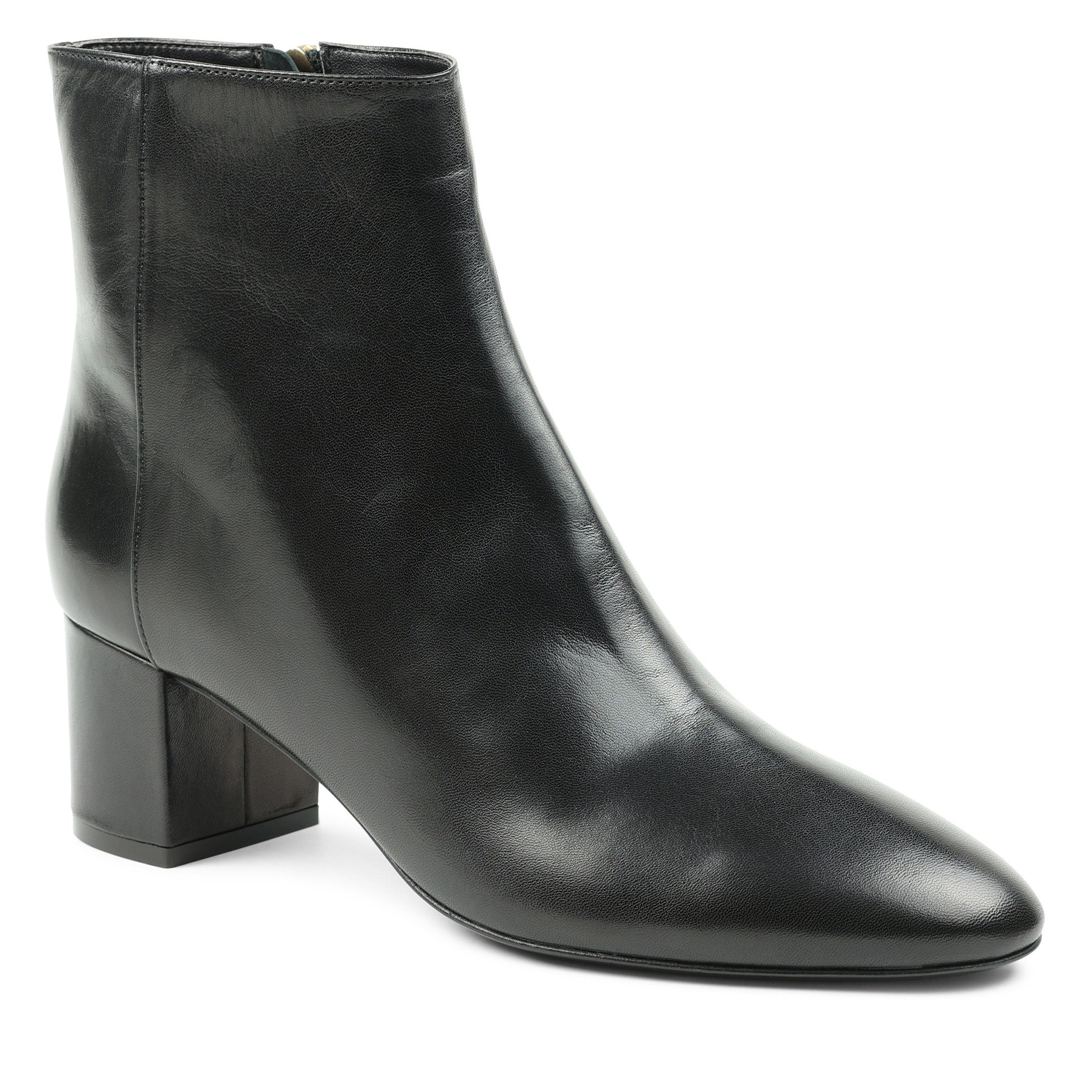 Image of Vinny Leather Ankle Boot - Black