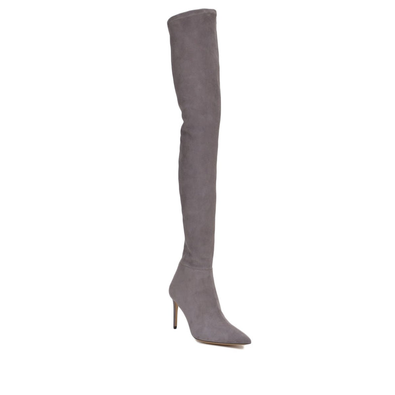 knee high boots 3 inch heel