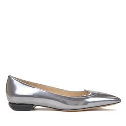 Allura Women's Flat - Silver – Bruno Magli