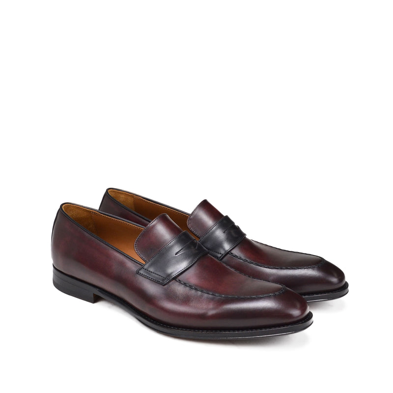 Fanetta Two-Tone Leather Penny Loafer 