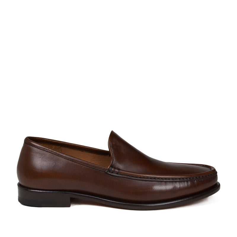 cognac color loafers