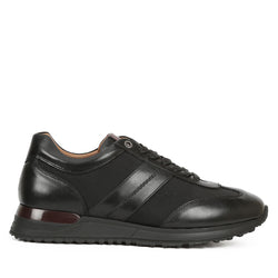 bruno magli leather sneakers