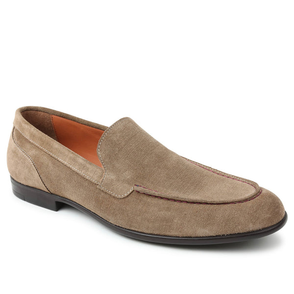 Sino Suede Moc-Toe Loafer - Sand