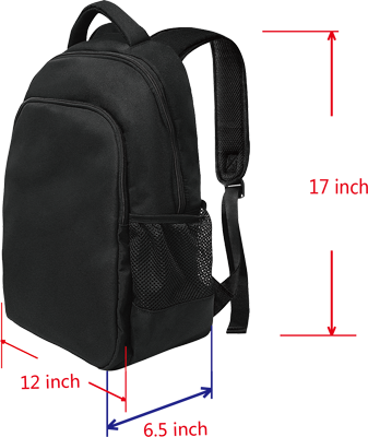 Multifunctional Backpack Sizing