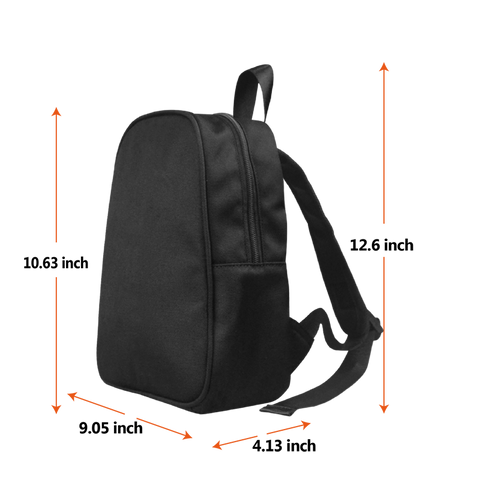 Small backpack sizing chart