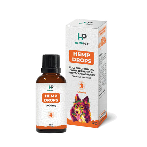 Hemp Drops | Veterinarian approved supplement | HempPet