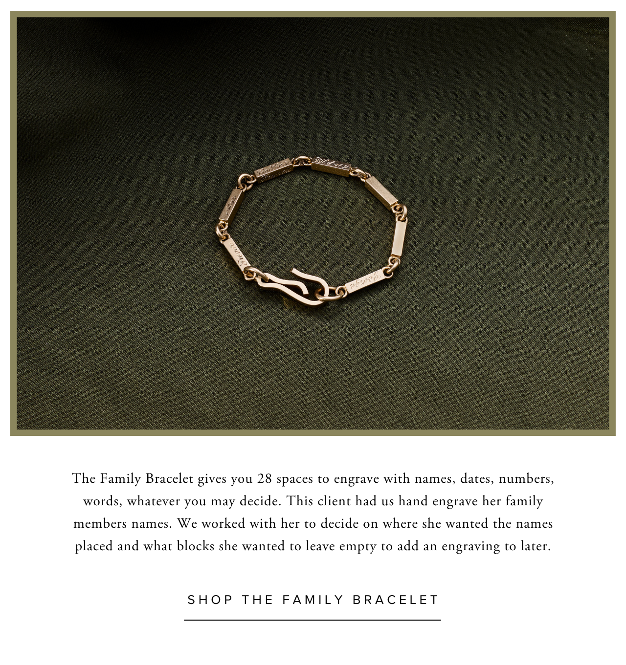 Shop the Family Bracelet