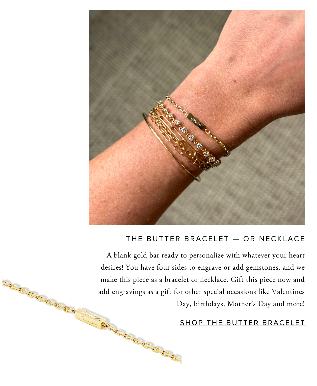 The Butter Bracelet