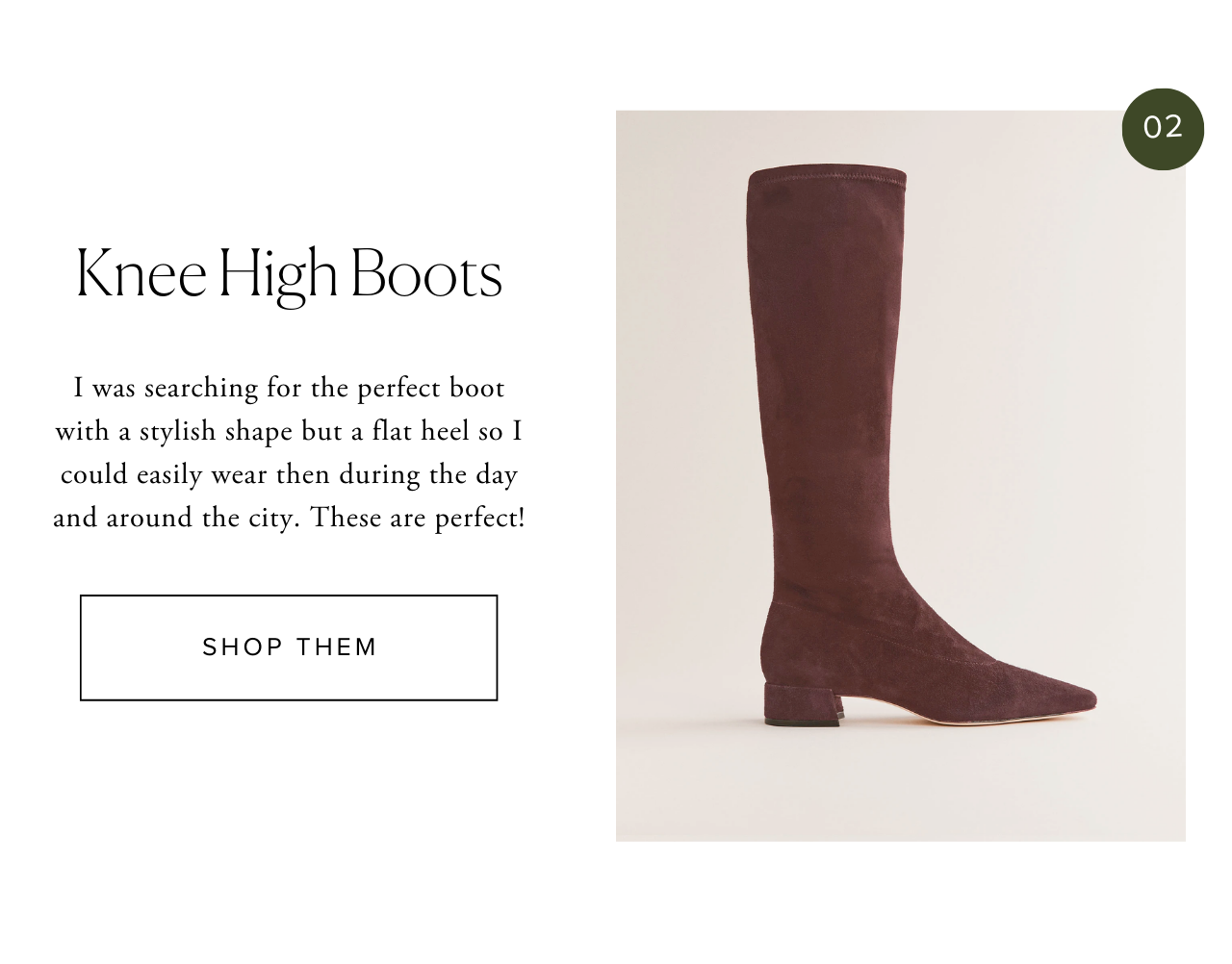 Five Fine Things - Knee High Boots