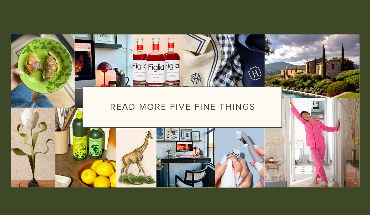 Read More Five Fine Things