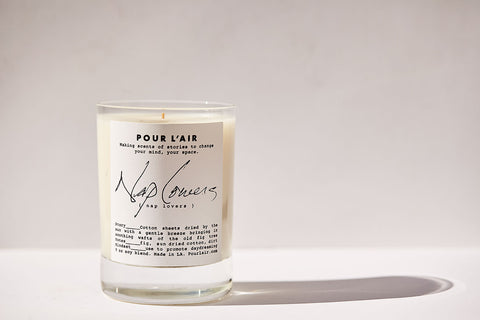 The Art of Doing Nothing candle. Nap Lovers is the scent to use to get you doing nothing.