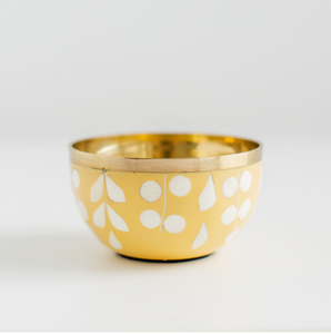 lemon ceramic bowl