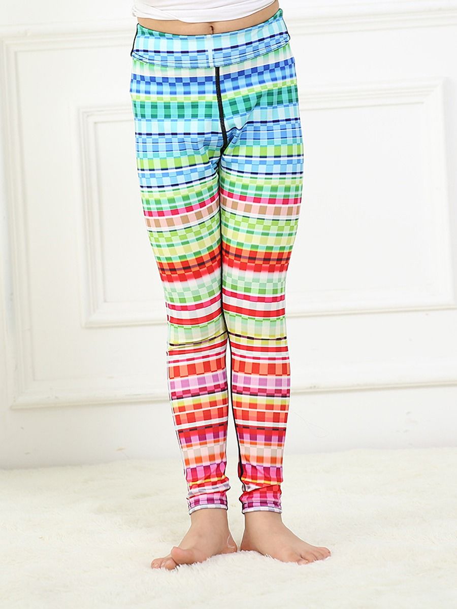 colourful yoga pants