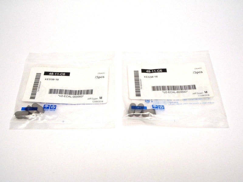 Lot of 2 Bags of 3 Misumi KESS8-18 Parallel Keys UB-9545 (6) Pcs Total - Maverick Industrial Sales
