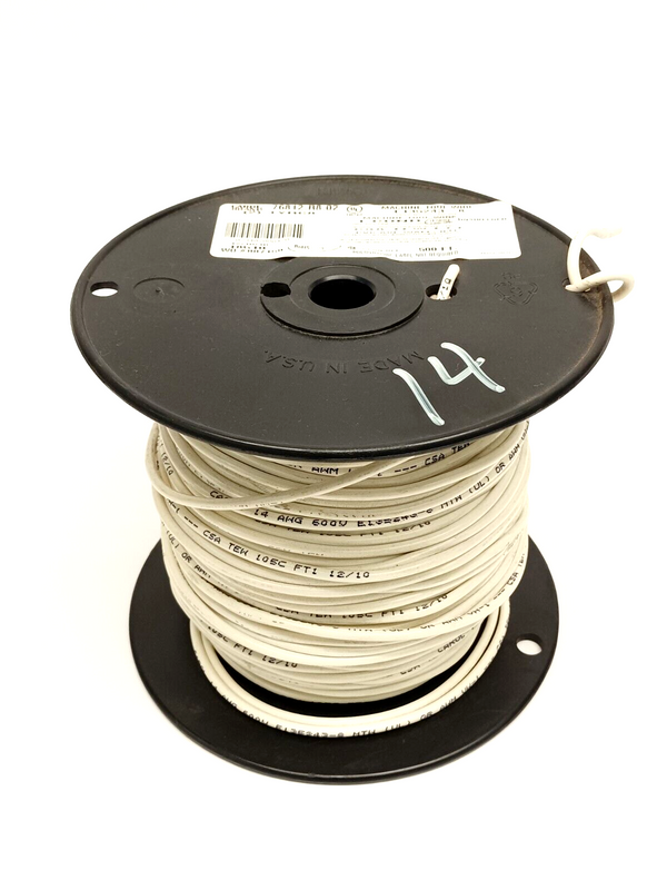 Carol 76812.R8.02 Hook-Up Wire 14 AWG PVC 200ft Length – Maverick  Industrial Sales