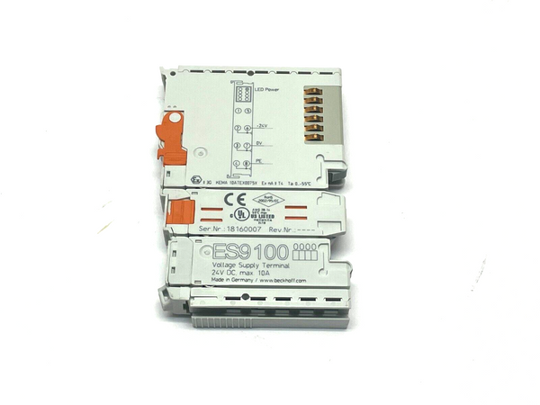 Beckhoff ES3064 EtherCAT Terminal 4-Channel Analog Input 10V 12 Bit –  Maverick Industrial Sales