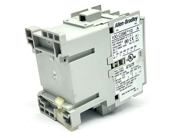 PLC Hardware: Allen-Bradley 100-C30EJ00 IEC Contactor, 3P, 30A