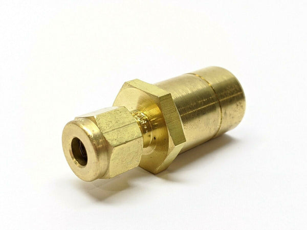 Swagelok B-8M0-1-4RS Brass Male Connector Tube Fitting 8mm Tube OD x 1 –  Maverick Industrial Sales