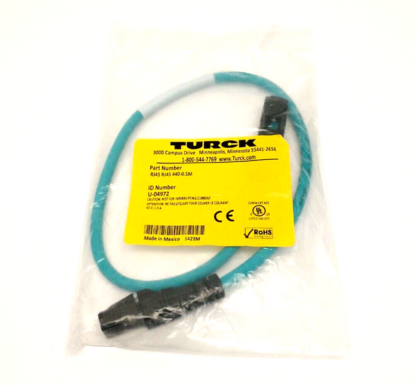 Turck U-18014 Turck RJ45 Ethernet Cable 20 Meter 4 Wire (RJ45 RJ45