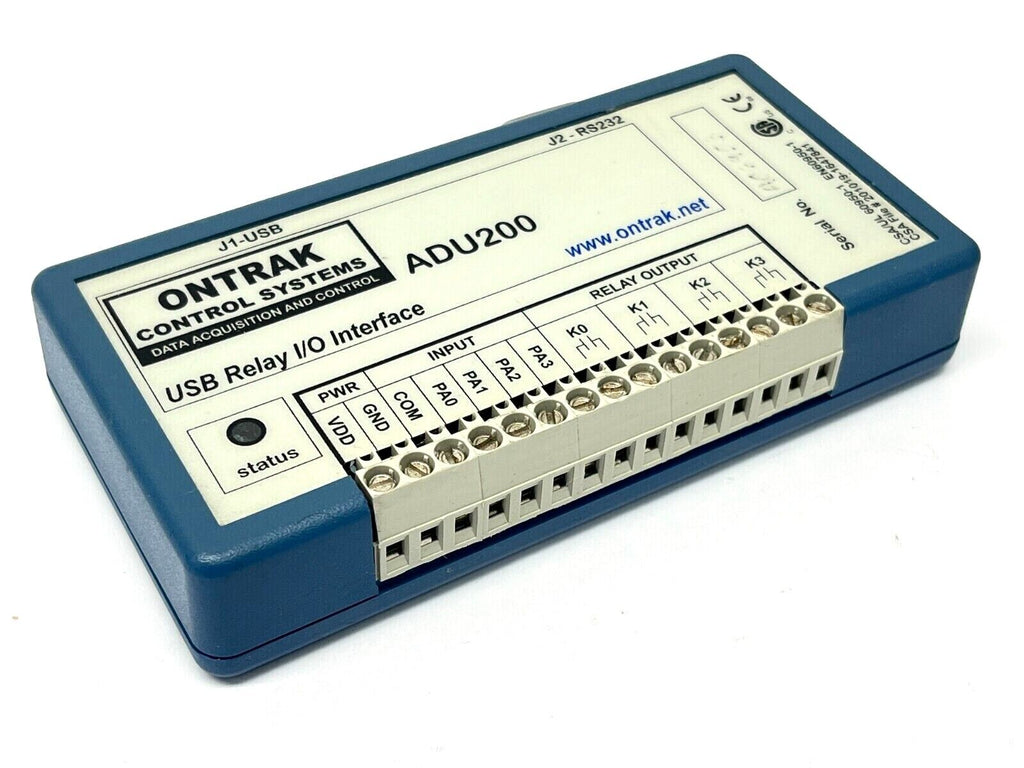 Ontrak Control Systems USB Relay Interface I/O – Maverick Industrial Sales