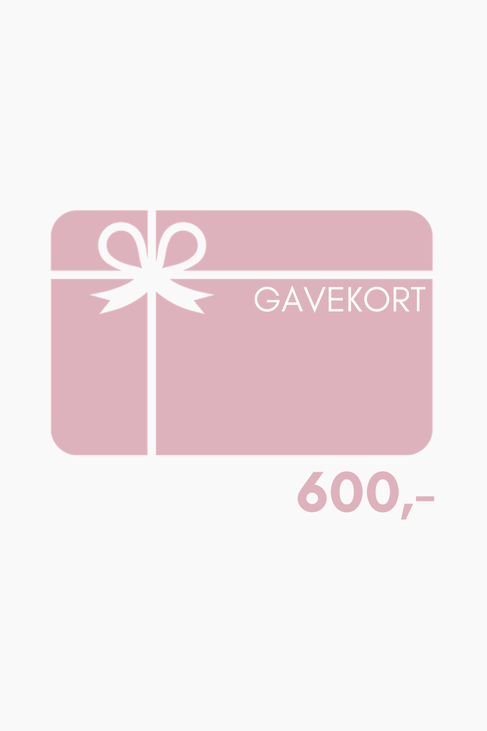 QNTS Gavekort 600 kr - 600,00 kr