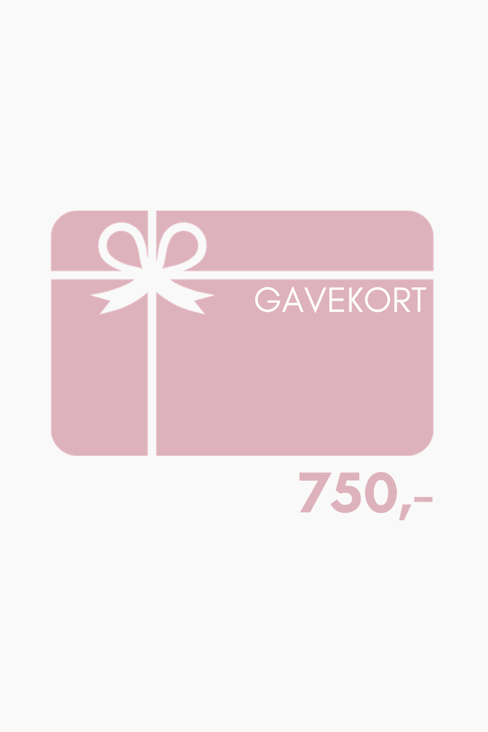 QNTS Gavekort 750 kr - 750,00 kr