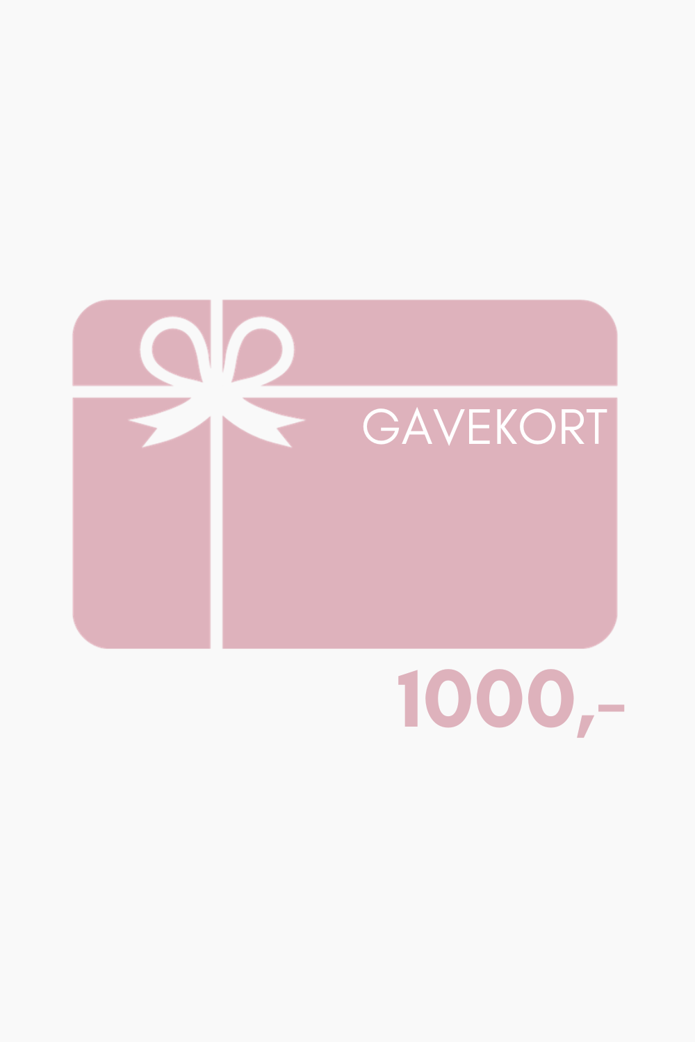 QNTS Gavekort 1000 kr - 1.000,00 kr