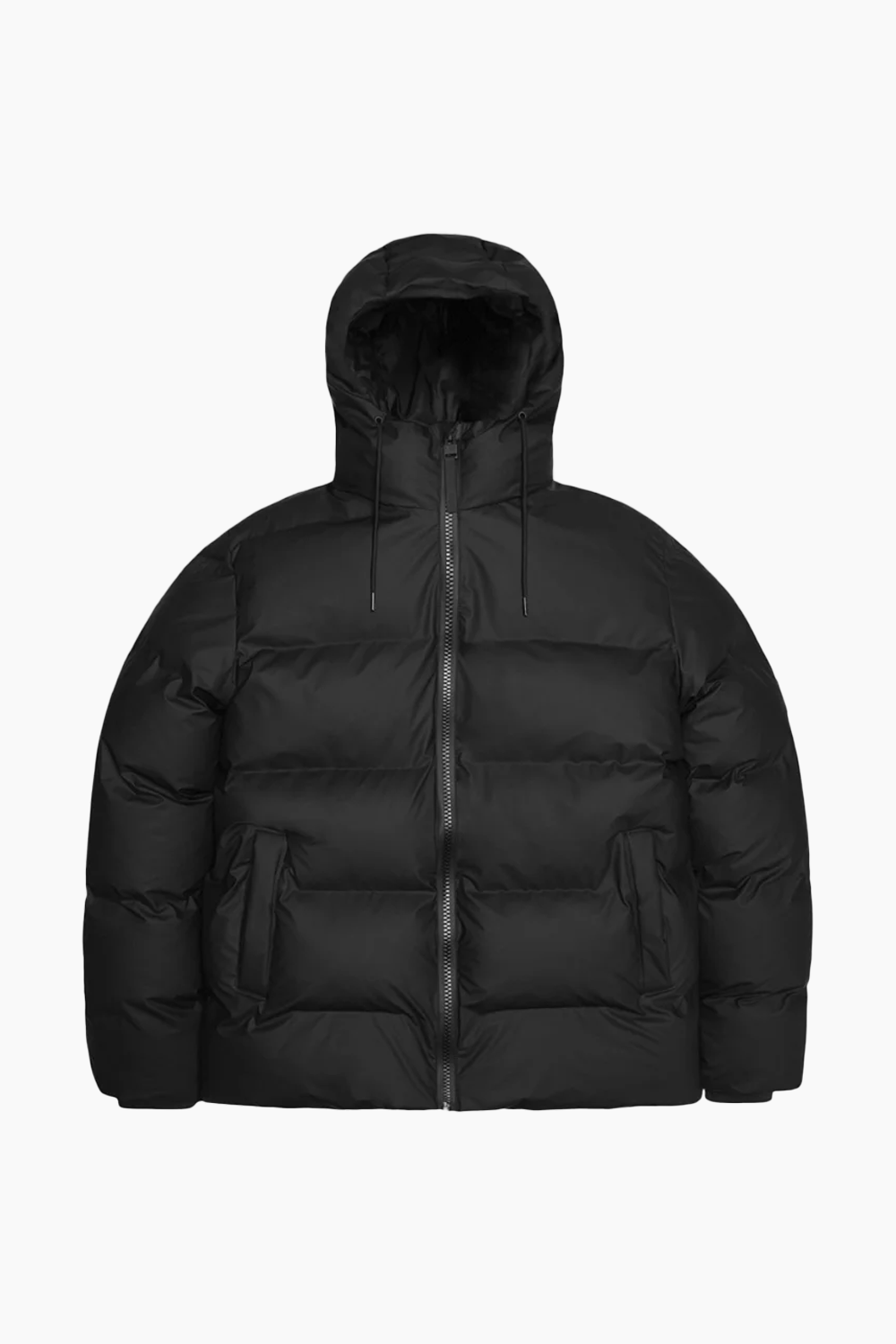 14: Alta Puffer Jacket W3T3 - Black - Rains - Sort XS