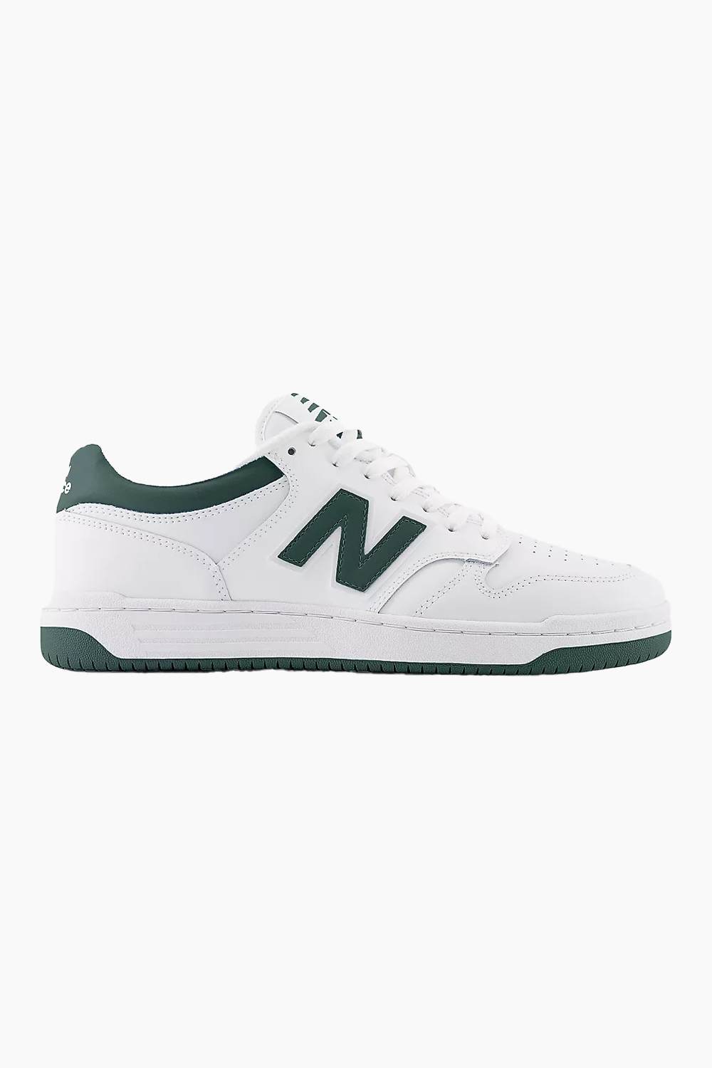 Billede af BB480LNG - White/Green - New Balance - Hvid 40 1/2