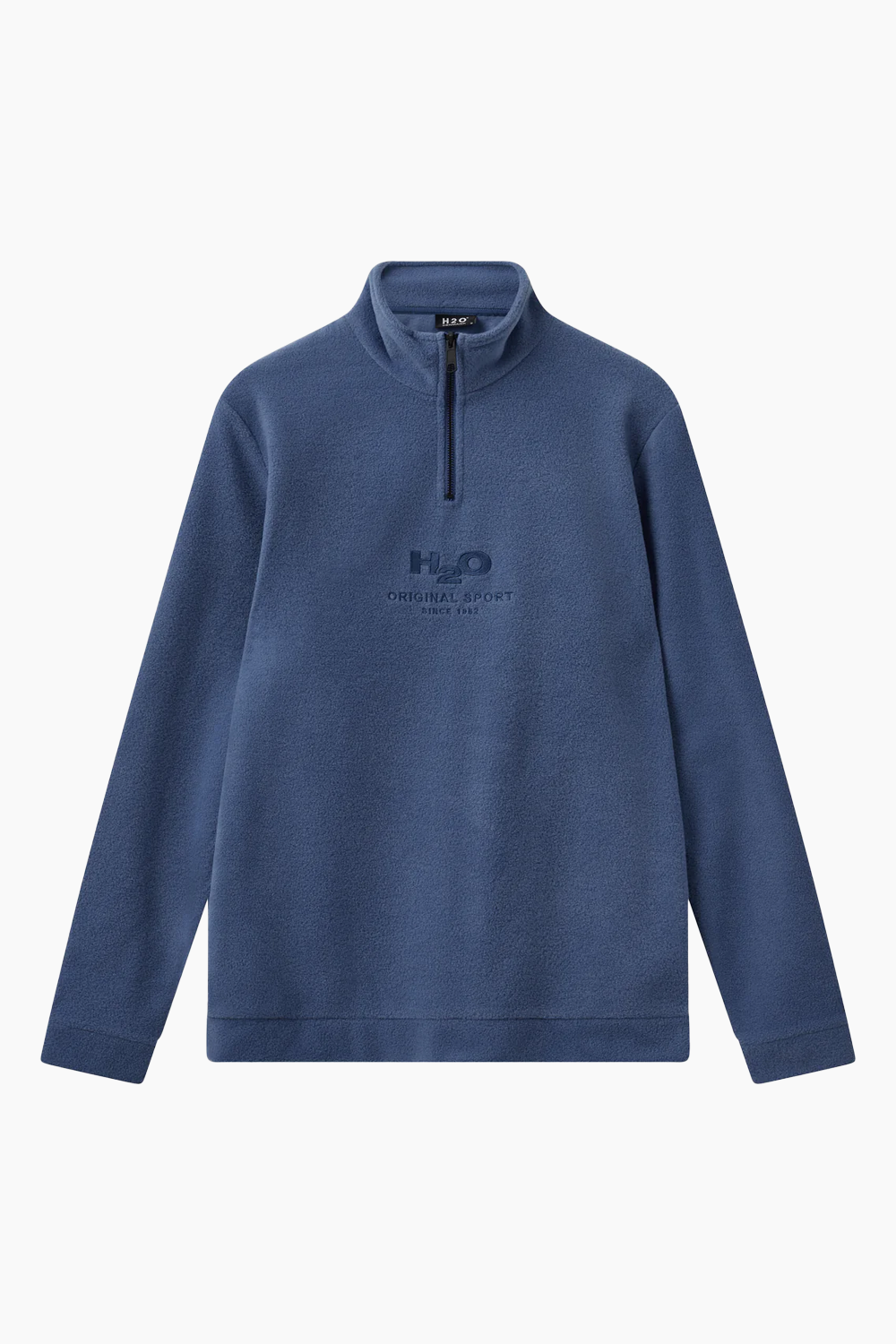 Blåvand II Fleece Half Zip - Indigo Blue - H2O - Blå L