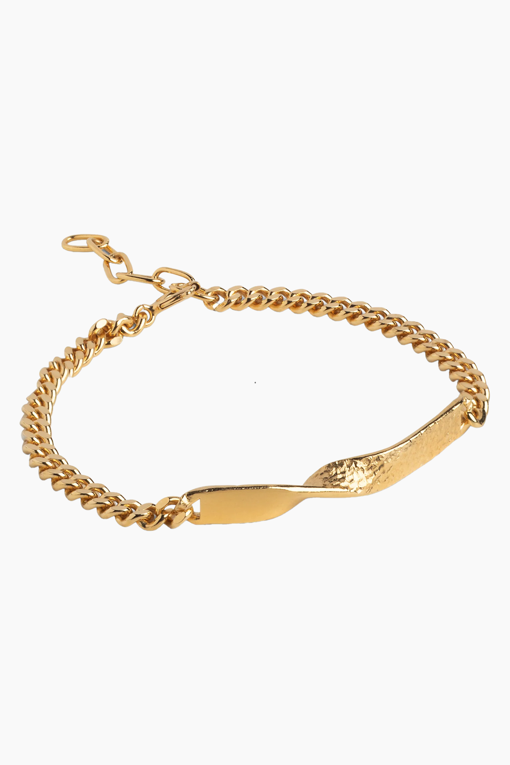 Billede af Bracelet Nadia - 925S/GP/M - ENAMEL - Guld One Size