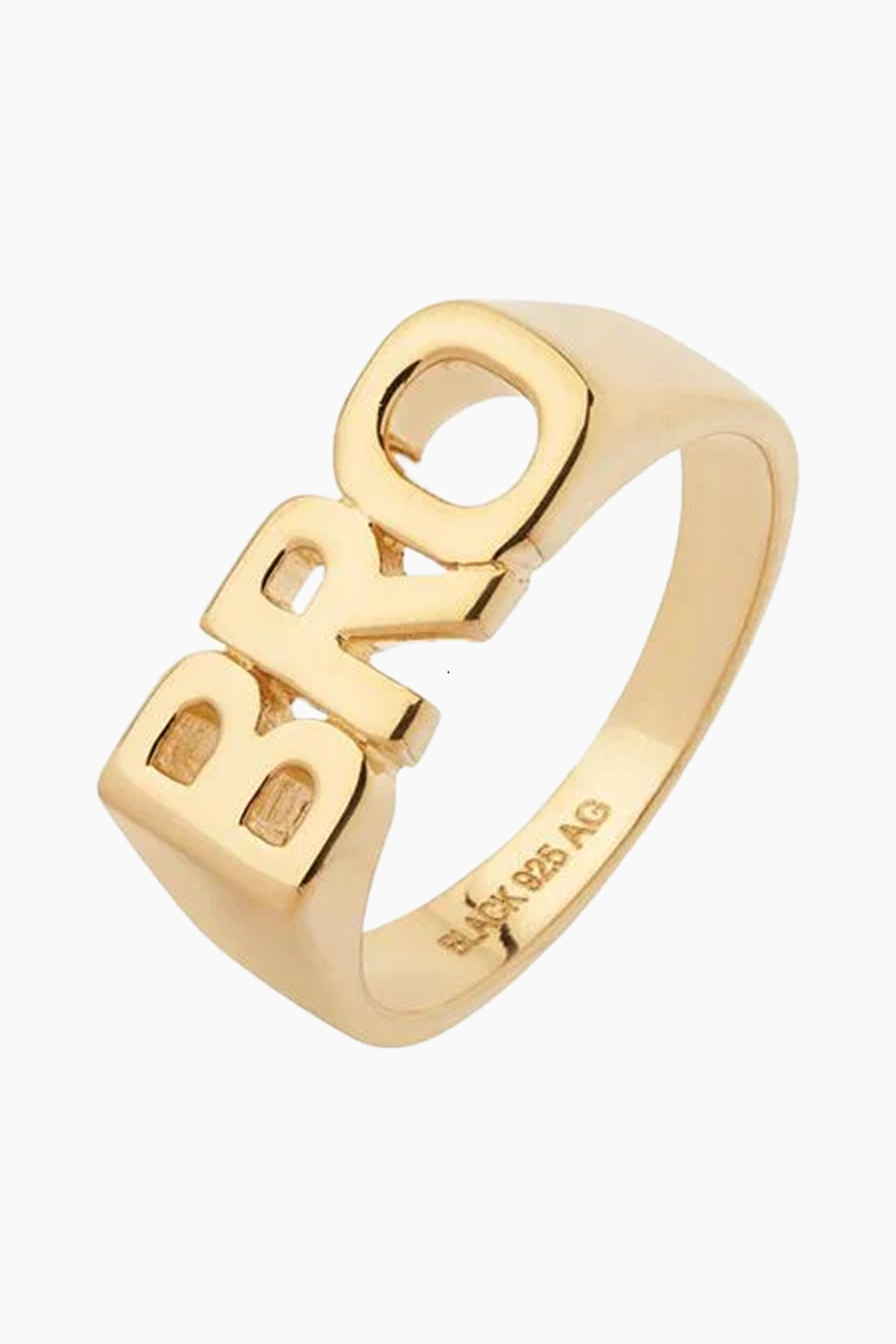 Billede af Bro Ring- Goldplated Silver - Maria Black - Guld 52