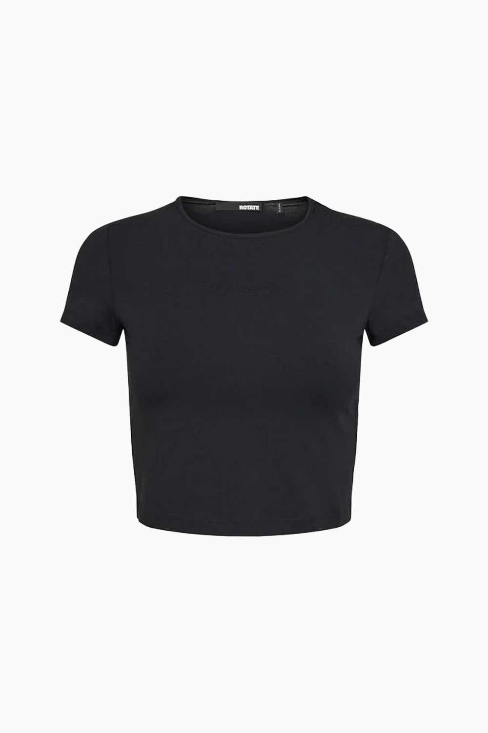 Billede af Cropped T-shirt - Black - ROTATE - Sort L