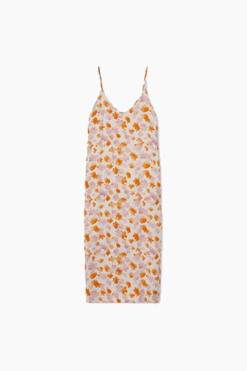 Billede af Enlima SL Slip Dress - Orange Bloom - Envii - Mønstret L