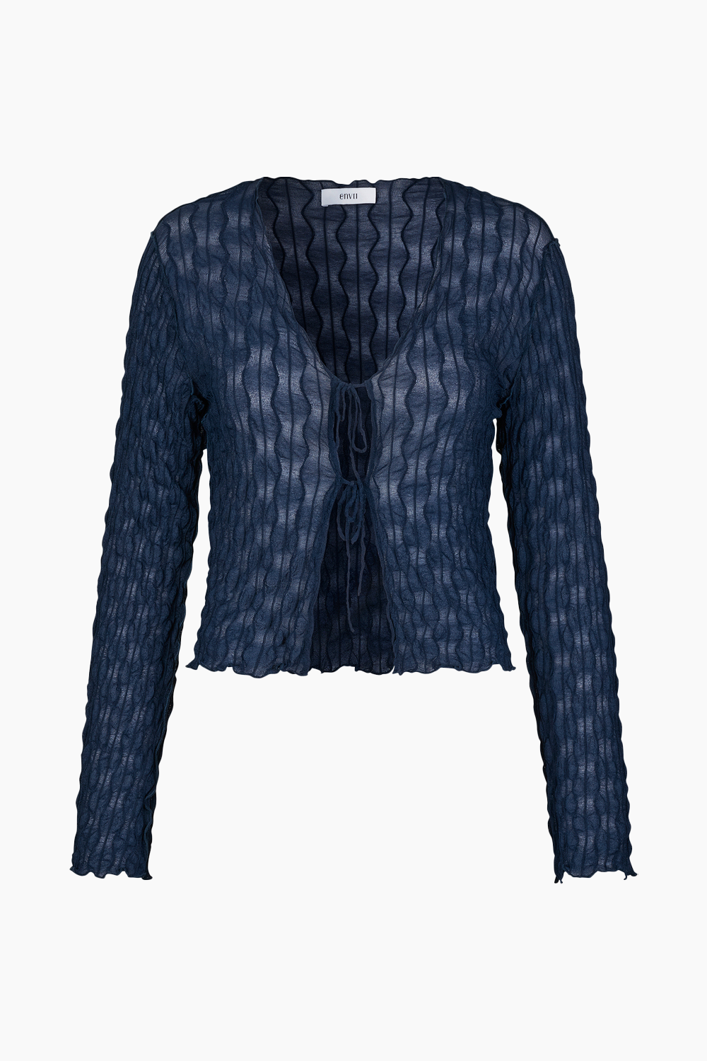 Billede af Ensofie LS Cardigan 6958 - Navy Blazer - Envii - Navy XS