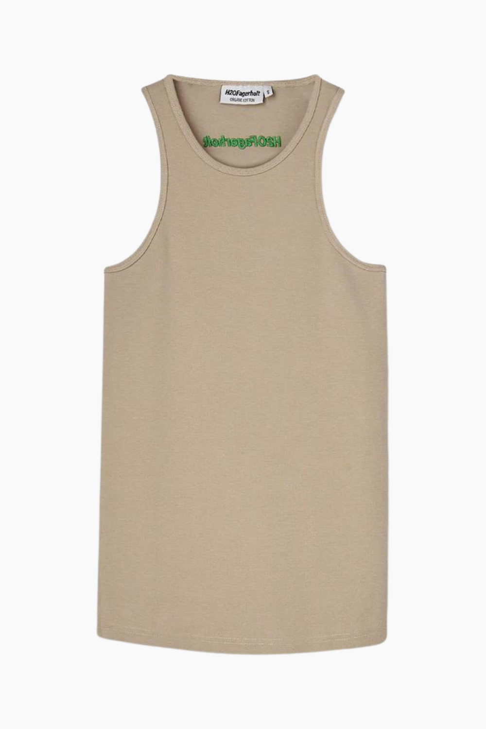 Se Gang Tank Top - Aluminium - H2O Fagerholt - Brun XS hos QNTS.dk