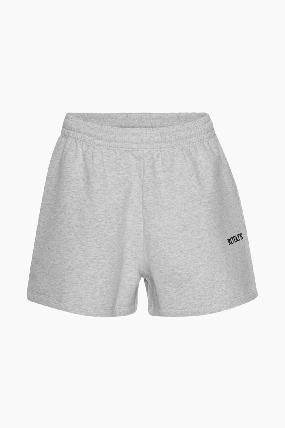 Se High Waist Shorts - Light Grey Melange - ROTATE - Grå L hos QNTS.dk