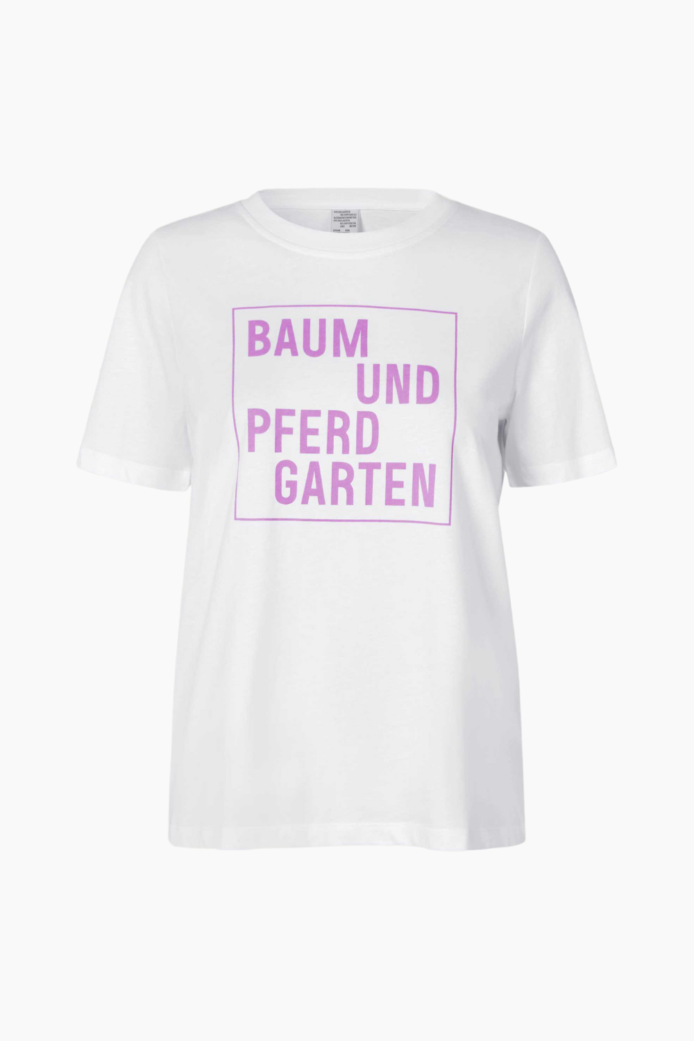 Billede af Jawo T-Shirt - Orchid Logo Box - Baum und Pferdgarten - Hvid S