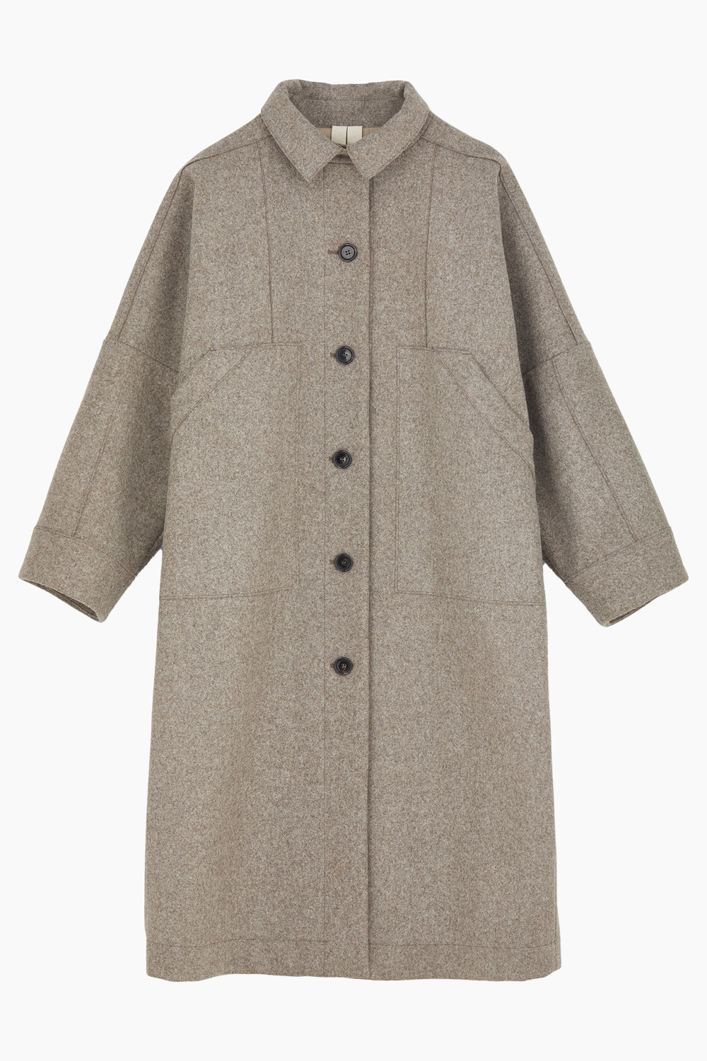 Se Jean Coat Loden - Pure Soil - Aiayu - Beige L hos QNTS.dk