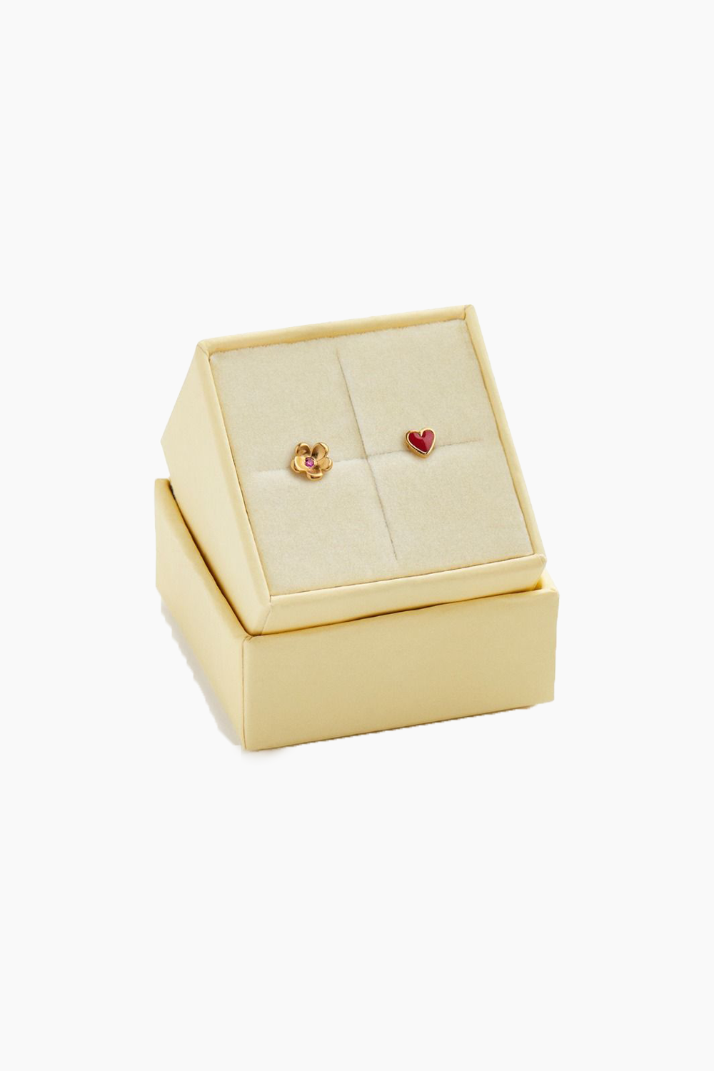 Se Love Box - Hot Garden Love Petit Love Heart Burgundy - Gold - Stine A - Guld One Size hos QNTS.dk
