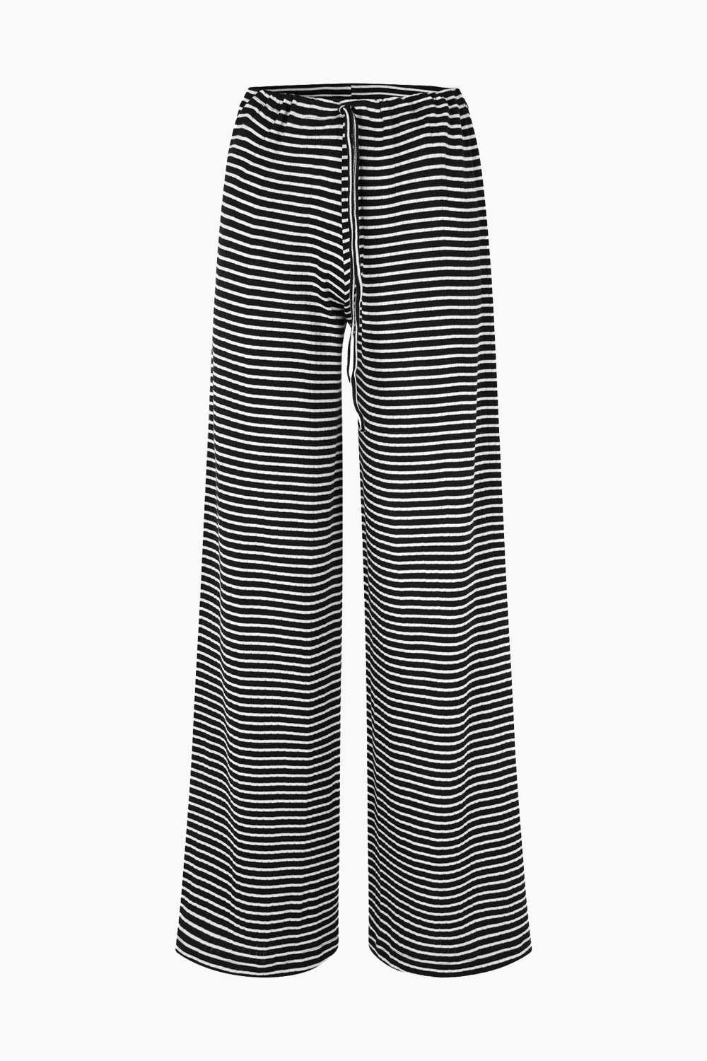 Billede af NPS Nova Pants Stripes - Black/Ecru - Nørgaard på Strøget - Stribet Size 1