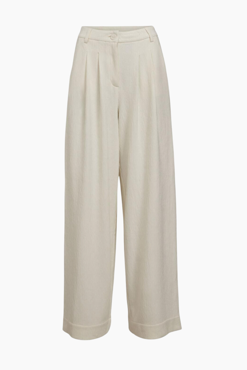 Se Objrilla MW Pant - Cloud Dancer - Object - Hvid XS hos QNTS.dk