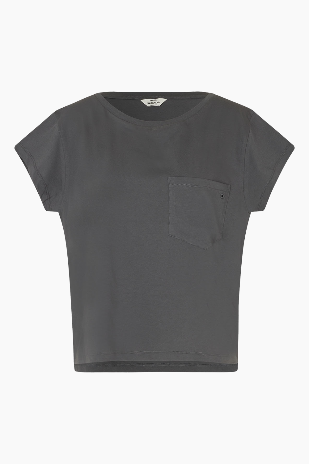 Billede af Organic Jersey Torva Tee - Asphalt - Mads Nørgaard - Grå XL