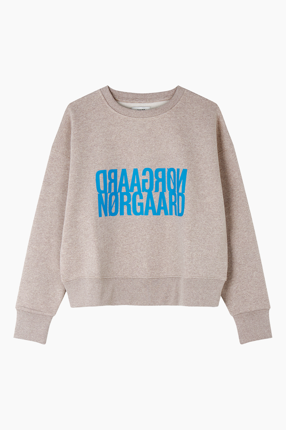 Billede af Organic Sweat Tilvina Sweatshirt - Oatmeal Melange - Mads Nørgaard - Beige XS