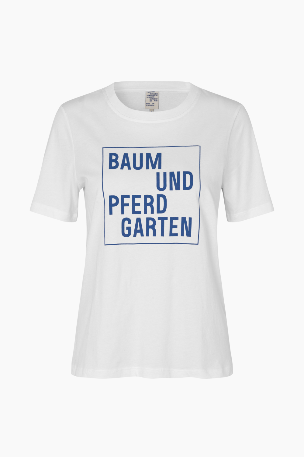 Billede af Jawo T-Shirt - Bright White Marine Logo - Baum und Pferdgarten - Hvid XS