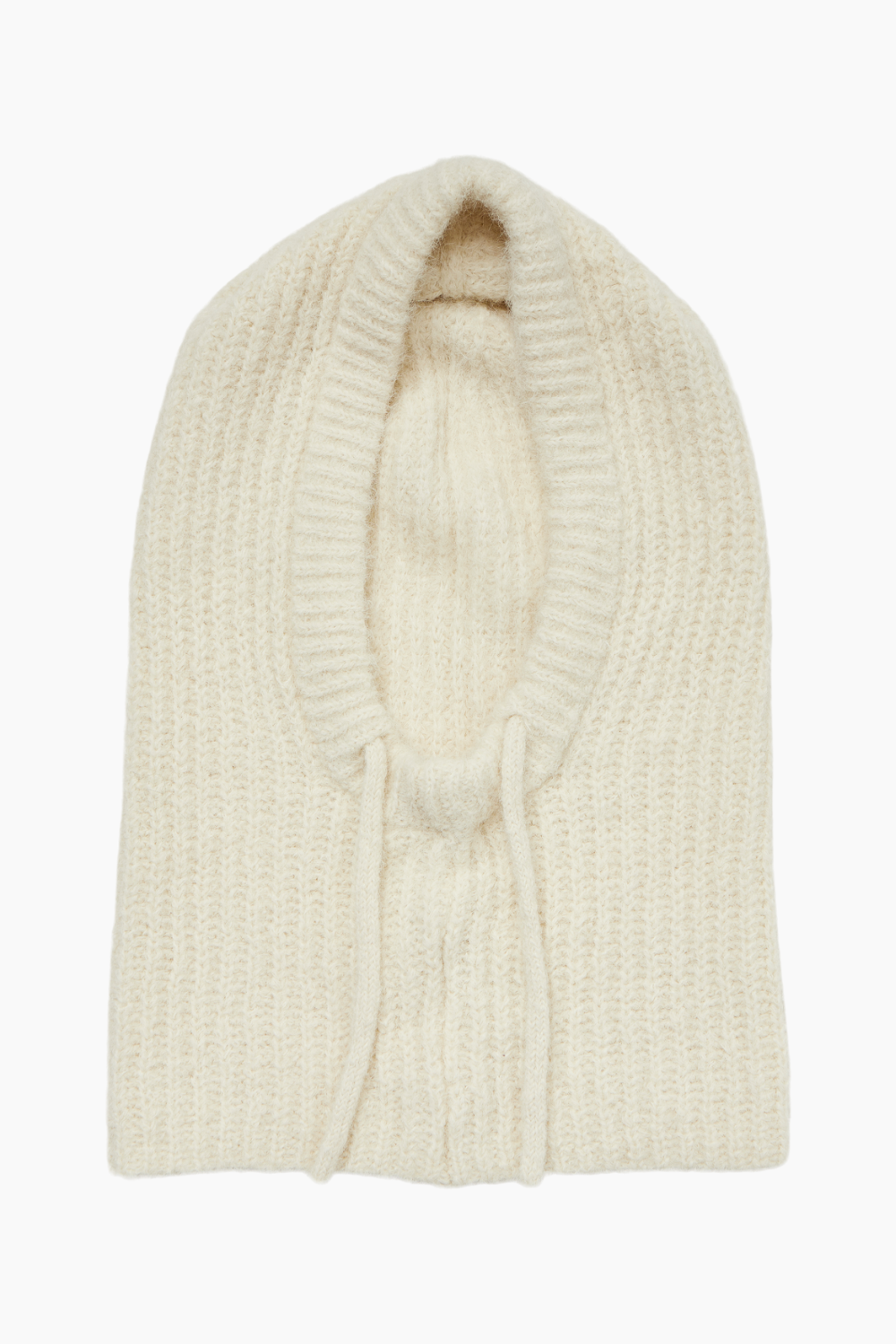 Billede af Objmilu Knit Balaclava - Sandshell Melange - Object - Creme One Size