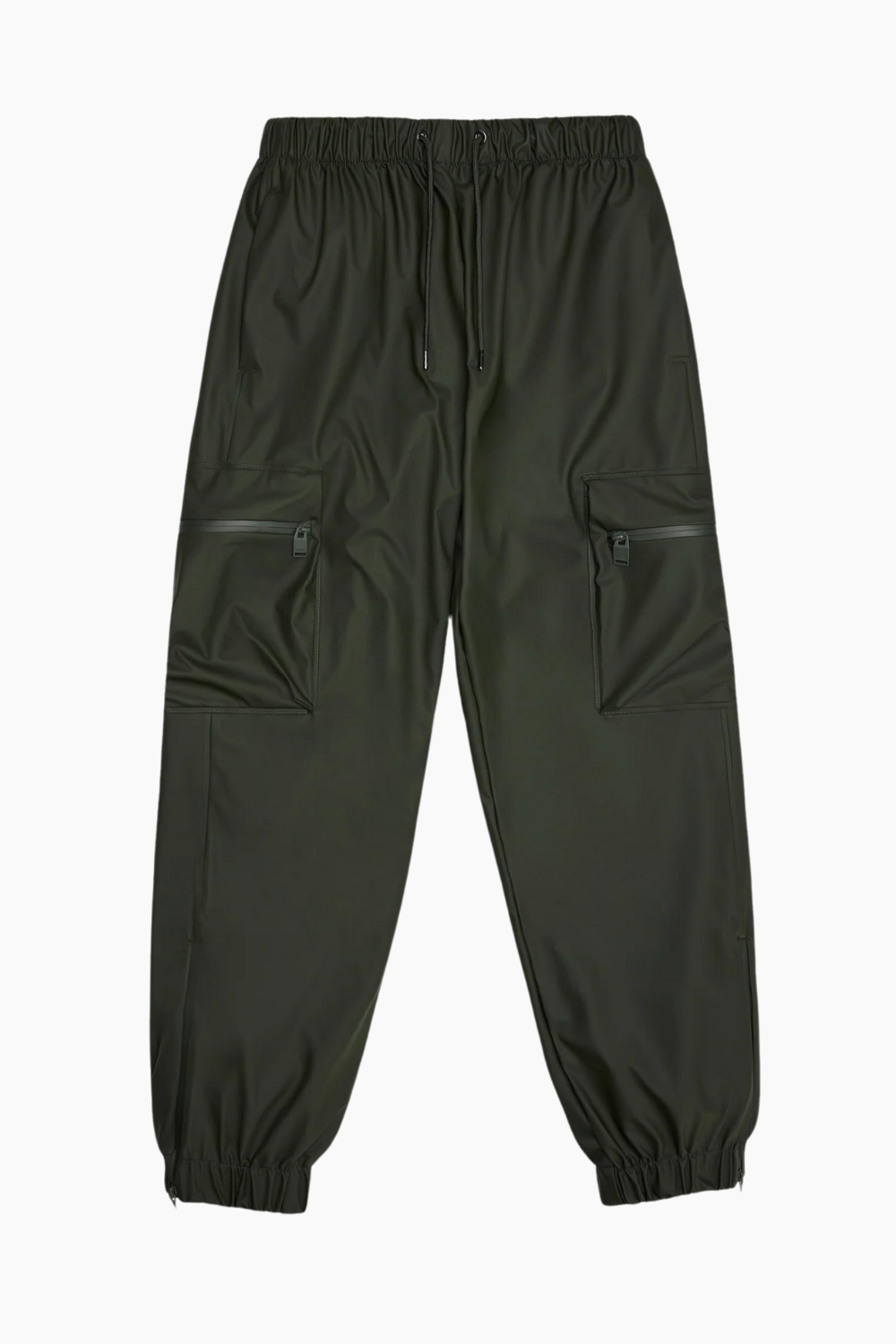 10: Cargo Rain Pants Regular W3 - Green - Rains - Grøn XS