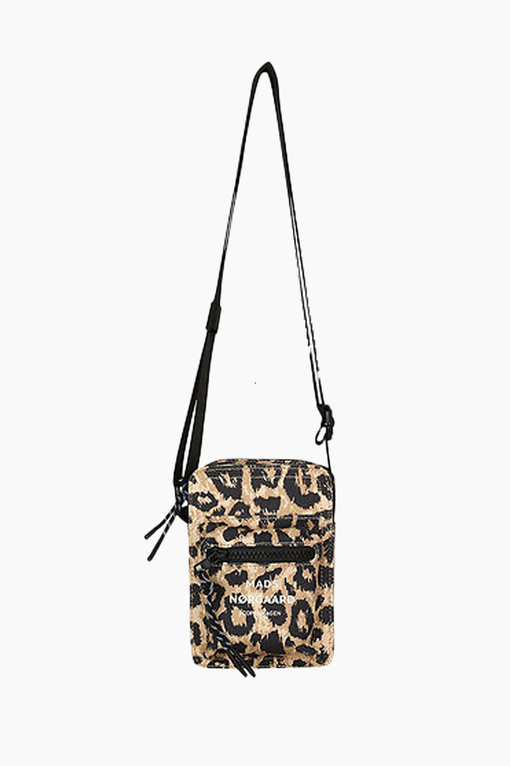 Billede af Recy Cotton Heather Bag - Leo AOP/Black - Mads Nørgaard - Leopard One Size