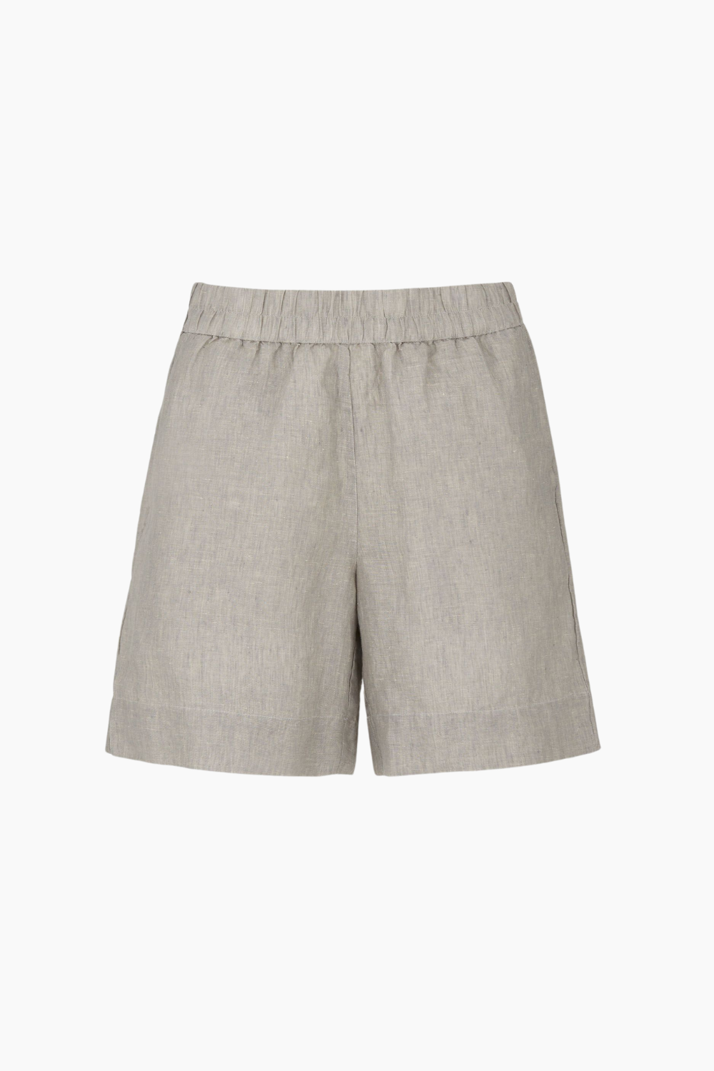 Billede af Shorts Long Linen - Grey - Aiayu - Grå XS